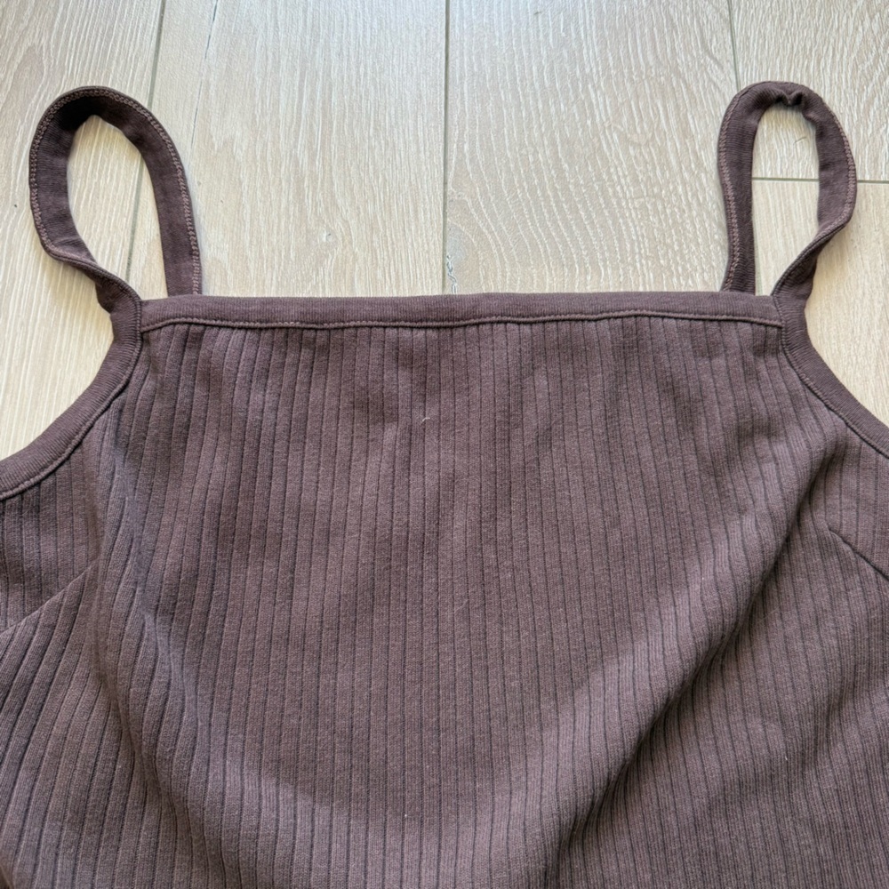 NWT Citizens of Humanity Harper Bodysuit Size XL In Bronze Brown Anthropologie - Picture 6 of 11